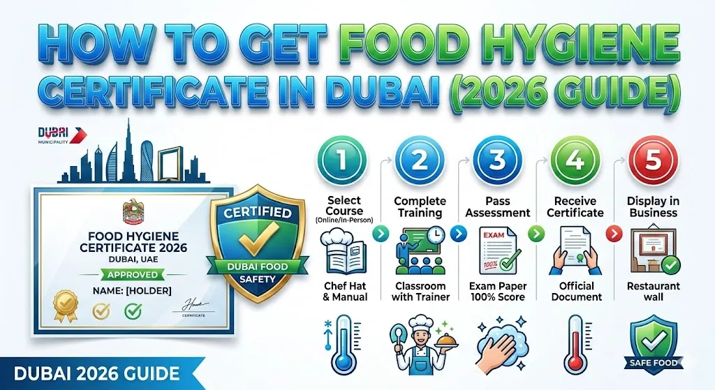 How to Get Food Hygiene Certificate in Dubai (2026 Complete Guide)