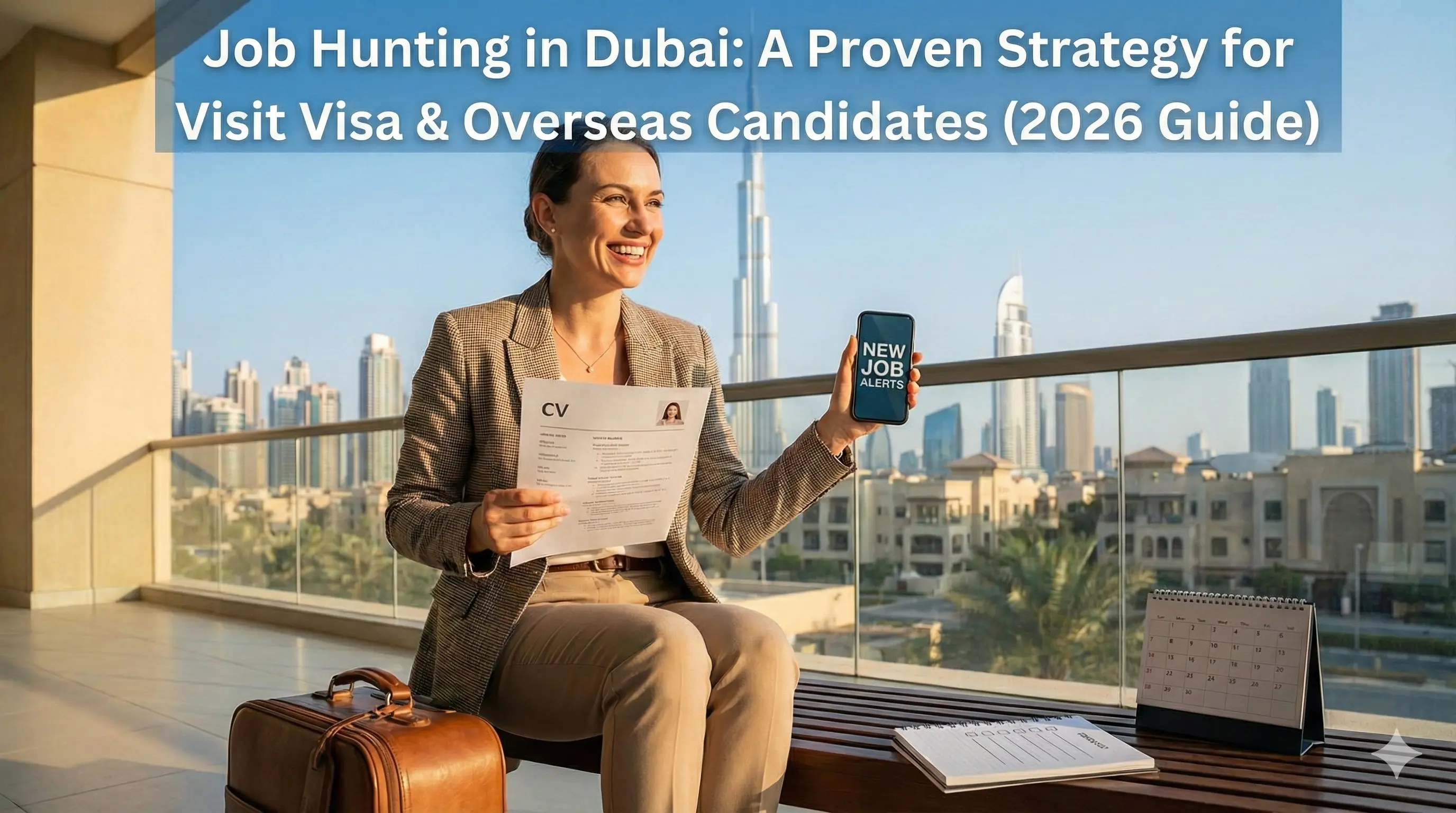 Job Hunting in Dubai: A Proven Strategy for Visit Visa &amp; Overseas Candidates (2025 Guide)