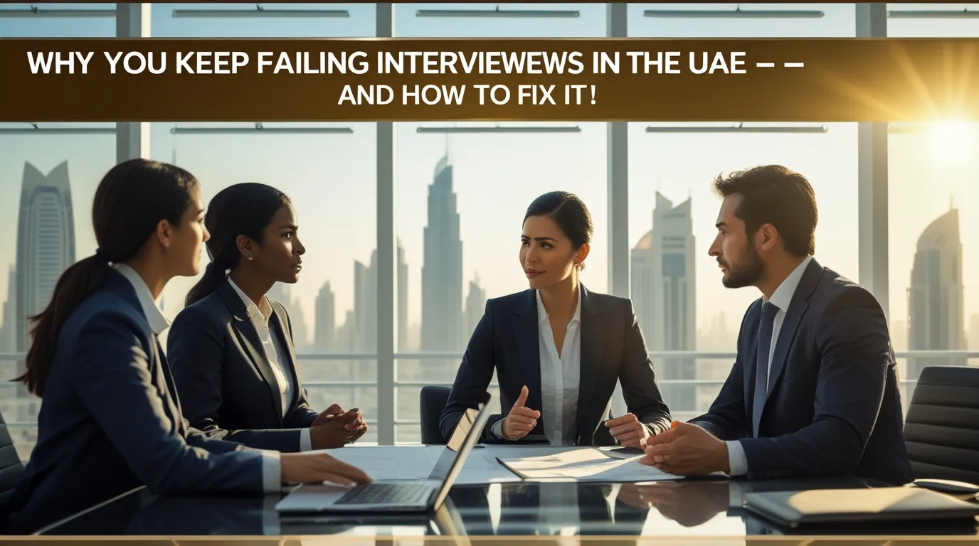Top 5 Reasons Candidates Fail Job Interviews in the UAE | HR Insider Tips