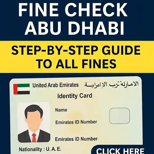Emirates ID Fine Check Abu Dhabi Guide