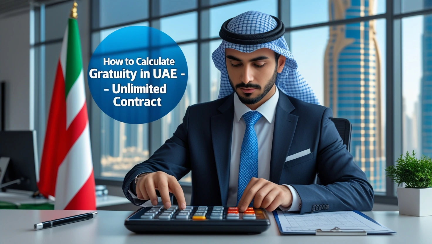 Calculate End of Service UAE