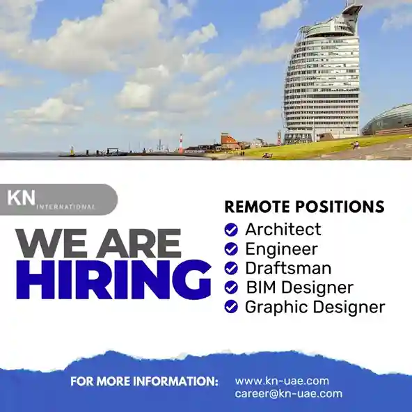Official KN International job advertisement