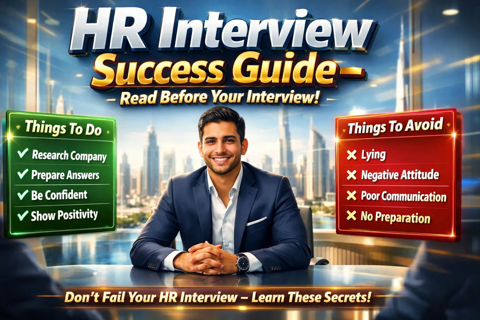 How to Prepare for an HR Interview in UAE (2026) :Complete Guide